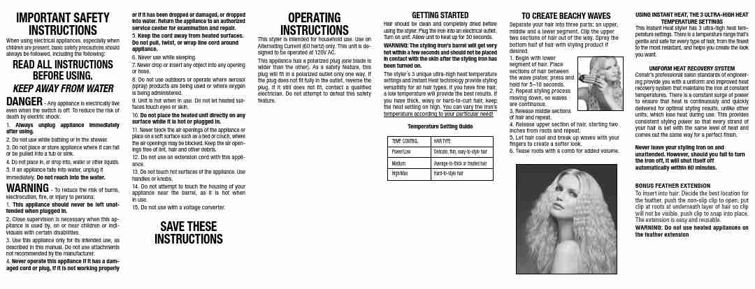 Conair Hair Dryer S7FXR-page_pdf